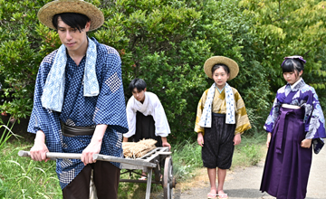 映画倉敷物語はちまん_七五三あーちゃんとの出会い