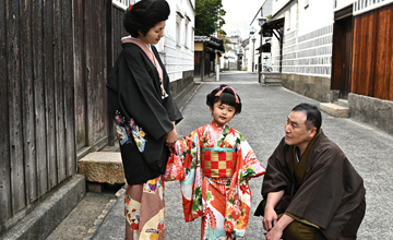 倉敷物語はちまんロケ地紹介_倉敷美観地区路地
